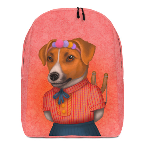 Backpack "If you obay all the rules, you`ll miss all the fun" (Jack Russell Terrier)