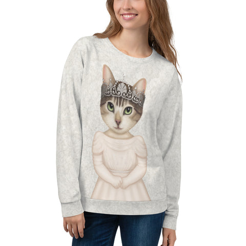 Unisex sweatshirt "There’s a princess inside all of us" (Cat)
