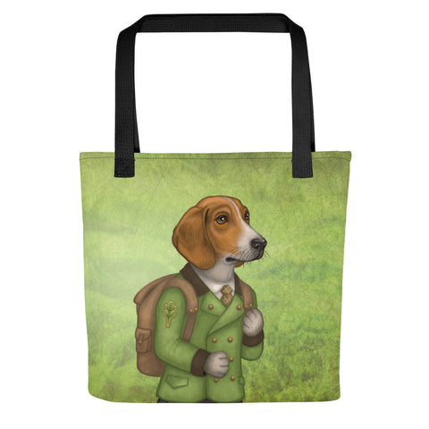 Tote bag "Do not wait until tomorrow to hunt" (Estonian hound)