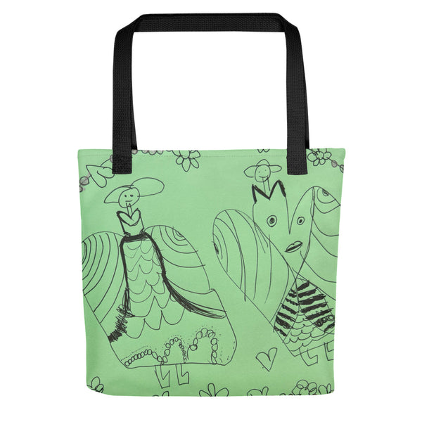 Tote bag "A picture for Mitzy & Guadalupe"