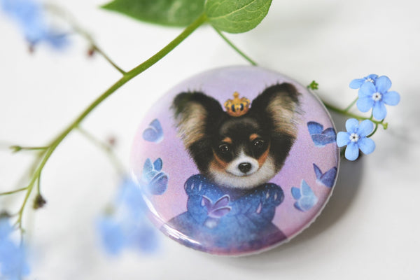 Badge "Take time to be a butterfly" (Papillon)