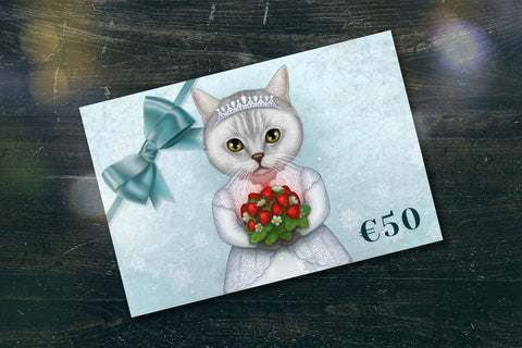 Gift card for 50 euros
