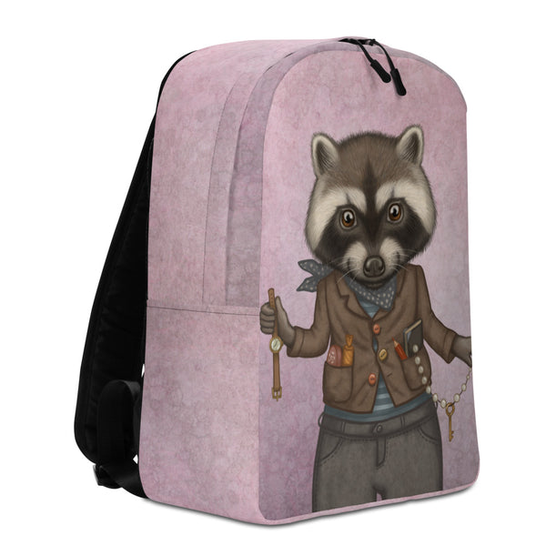 Backpack "Finders keepers" (Raccoon)