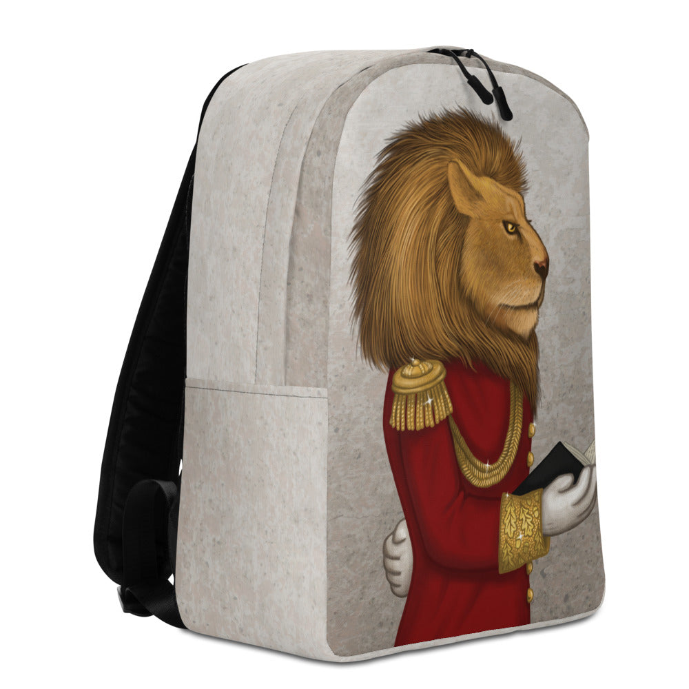 Gucci cheap lion backpack