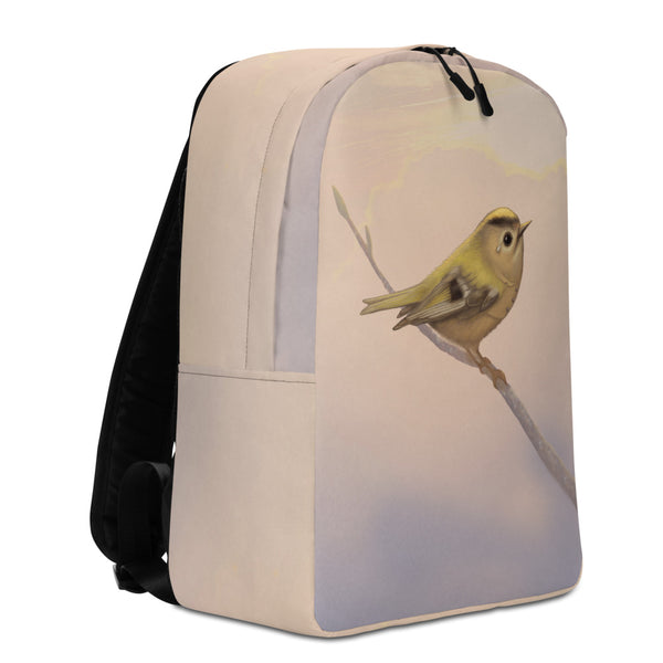 Backpack "A small tear relieves a great sorrow" (Goldcrest)