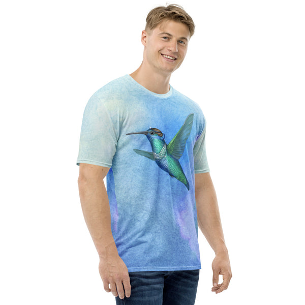 Men's T-shirt "Small is beautiful" (Hummingbird)