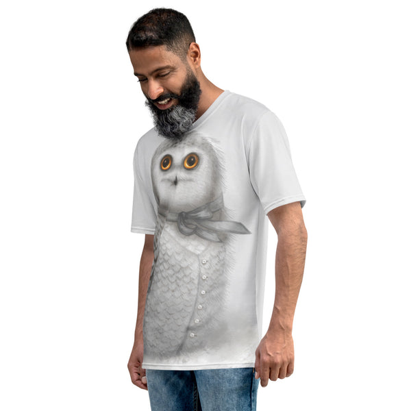 Men's T-shirt "The North wind does blow and we shall have snow" (Snowy owl)