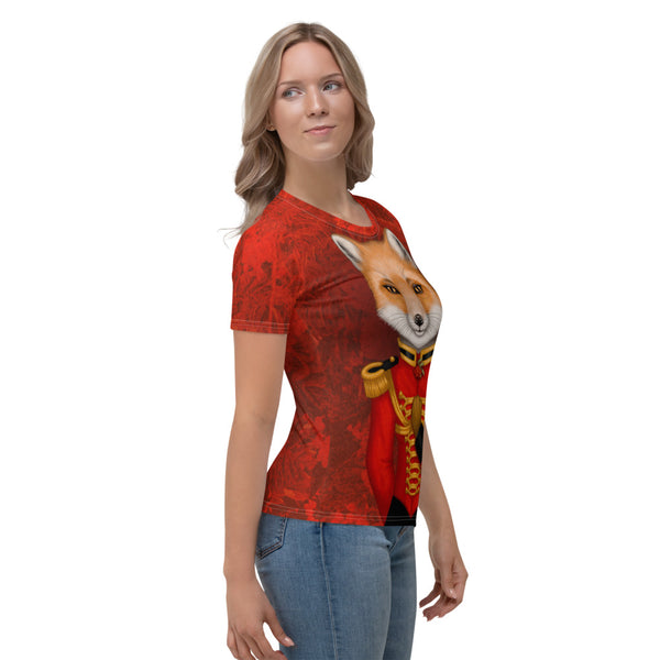 Women's T-shirt "Today I am a warrior" (Fox)