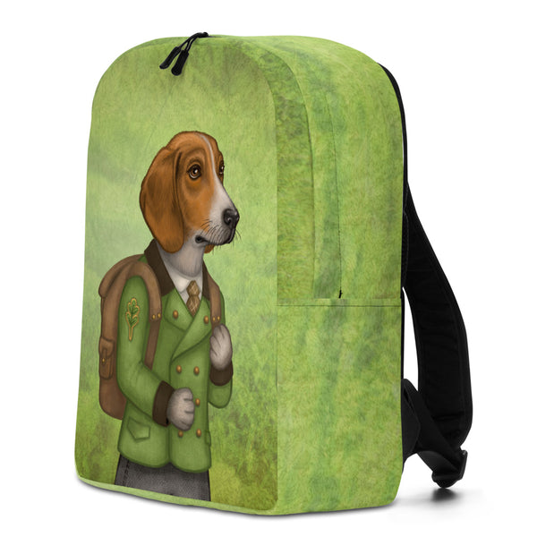 Backpack "Do not wait until tomorrow to hunt" (Estonian hound)