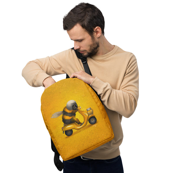 Backpack "The busy bee has no time for sorrow" (Bumblebee)