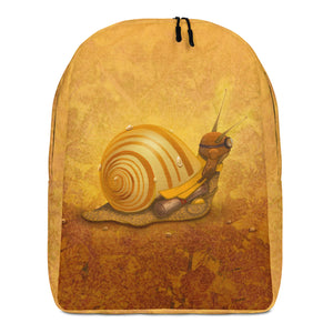 Backpack "The bad news is that time flies, the good news is you are a pilot" (Snail)