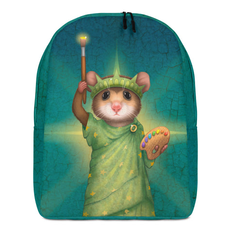 Backpack "Art is the daughter of freedom" (Mouse)