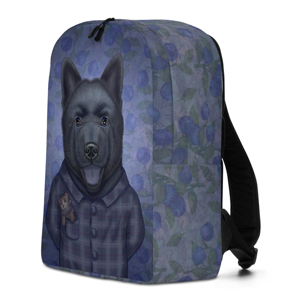 Backpack "Darkness does not bite, it just sniffs a bit" (Chow-Chow)