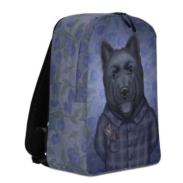 Backpack "Darkness does not bite, it just sniffs a bit" (Chow-Chow)