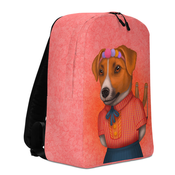 Backpack "If you obay all the rules, you`ll miss all the fun" (Jack Russell Terrier)