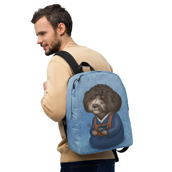 Backpack "Don't be afraid to just sit and watch" (Dog)