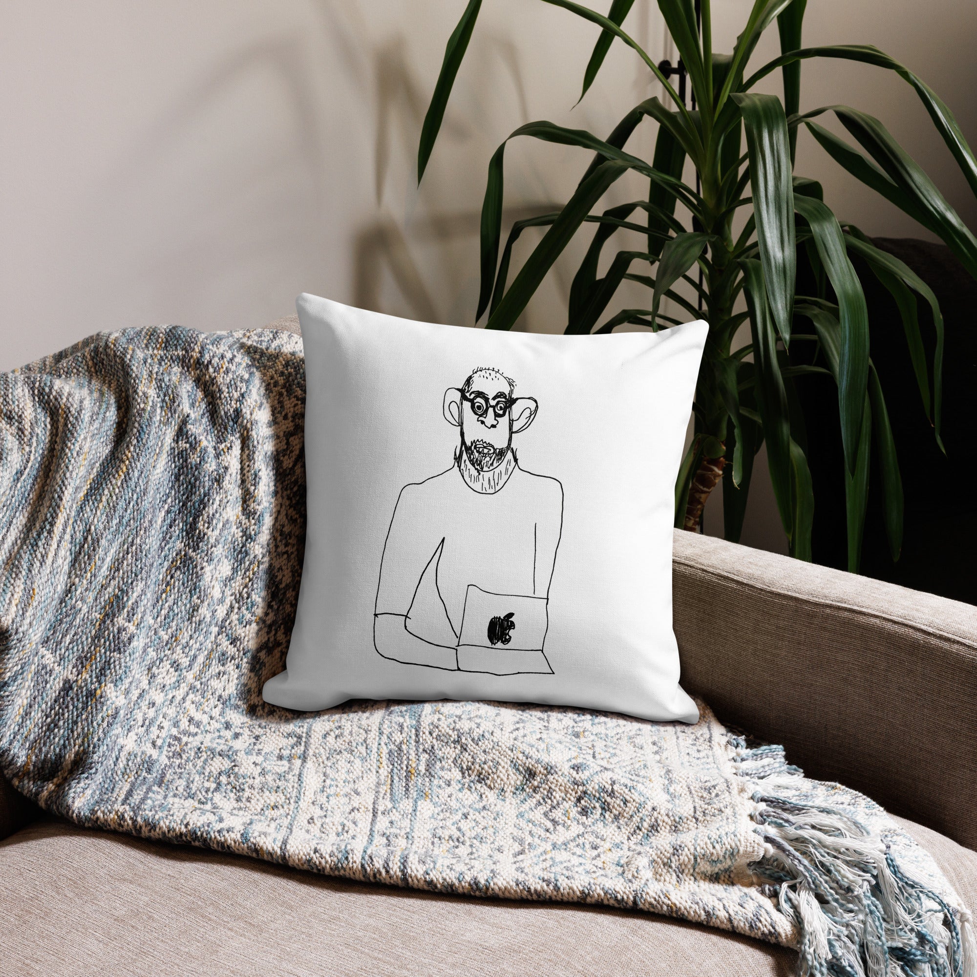 Premium pillow "Mac Man"