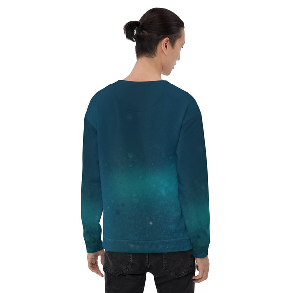 Unisex sweatshirt "Do not feel lonely, the entire universe is inside you" (Seahorse)