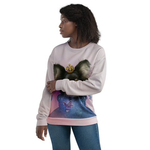 Unisex sweatshirt "Take time to be a butterfly" (Papillon)
