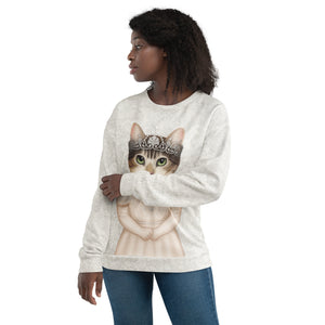 Unisex sweatshirt "There’s a princess inside all of us" (Cat)