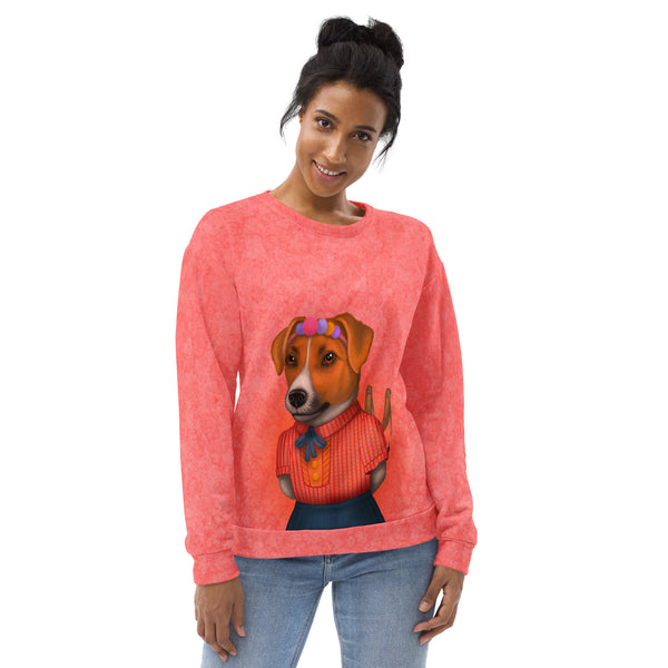 Unisex sweatshirt "If you obay all the rules, you`ll miss all the fun" (Jack Russell Terrier)