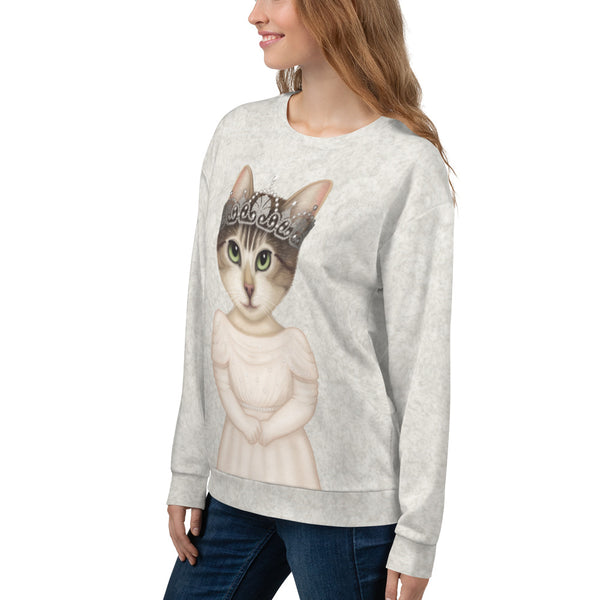 Unisex sweatshirt "There’s a princess inside all of us" (Cat)