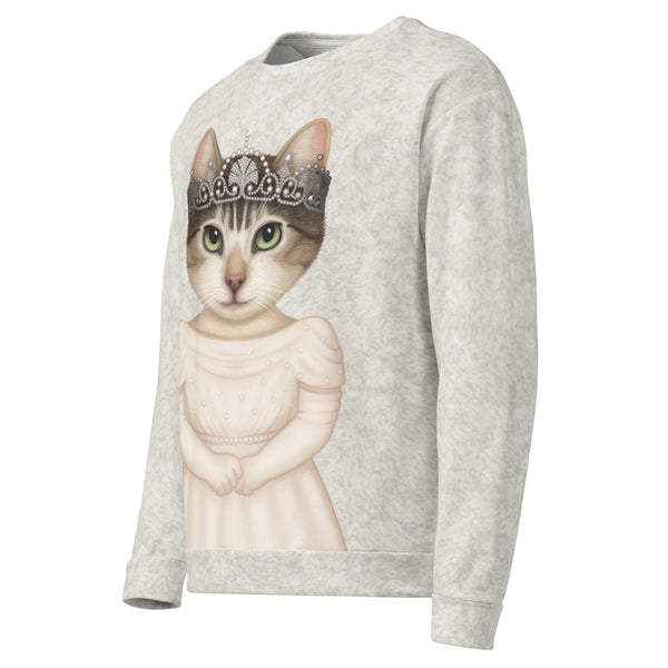 Unisex sweatshirt "There’s a princess inside all of us" (Cat)