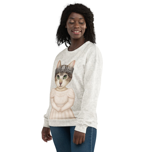 Unisex sweatshirt "There’s a princess inside all of us" (Cat)