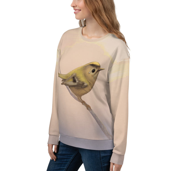 Unisex sweatshirt "A small tear relieves a great sorrow" (Goldcrest)