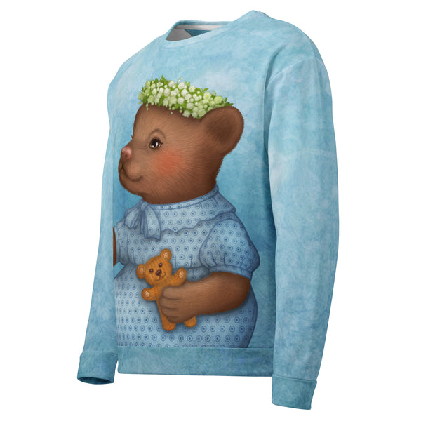 Unisex sweatshirt "Playing is working for children" (Bear)