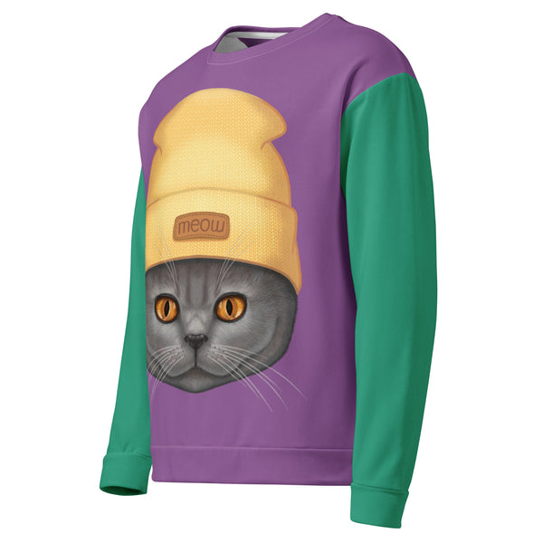 Unisex sweatshirt "Beanie" (British shorthair)