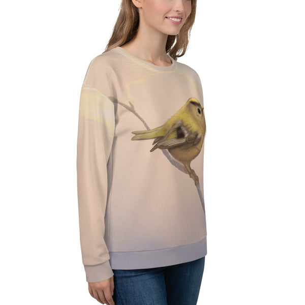 Unisex sweatshirt "A small tear relieves a great sorrow" (Goldcrest)