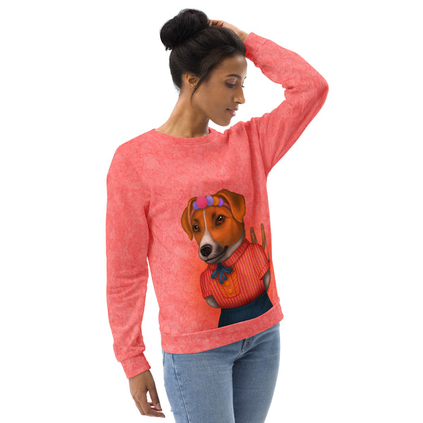 Unisex sweatshirt "If you obay all the rules, you`ll miss all the fun" (Jack Russell Terrier)