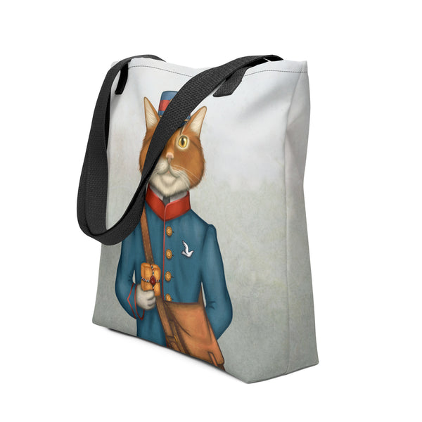 Tote bag "The best things come in small packages" (Cat)