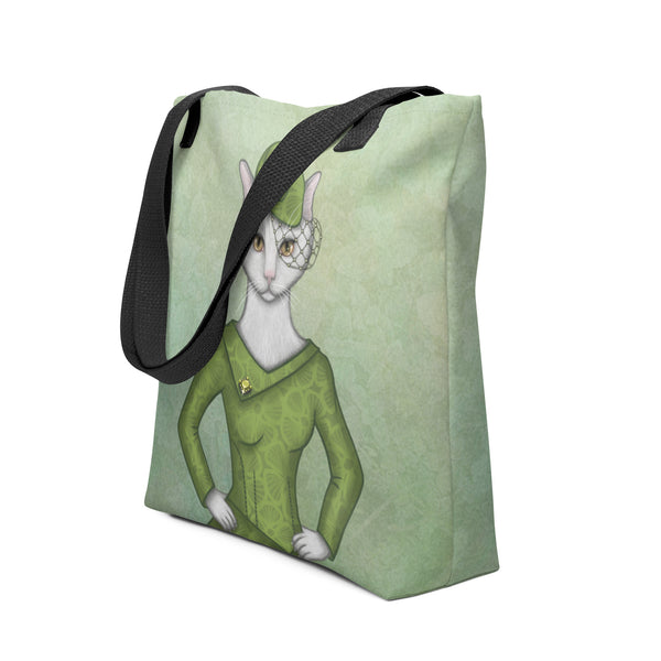 Tote bag "Smooth cat, sharp claws" (Cat)