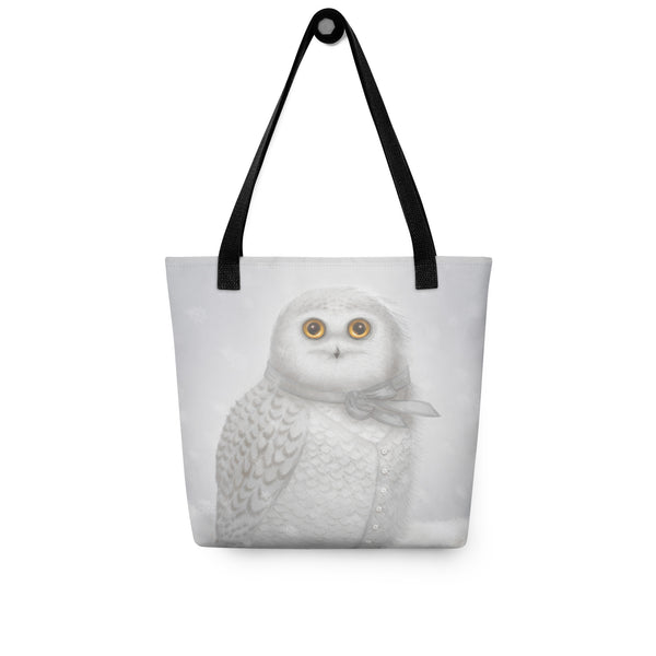 Tote bag "The North wind does blow and we shall have snow" (Snowy owl) Regular price