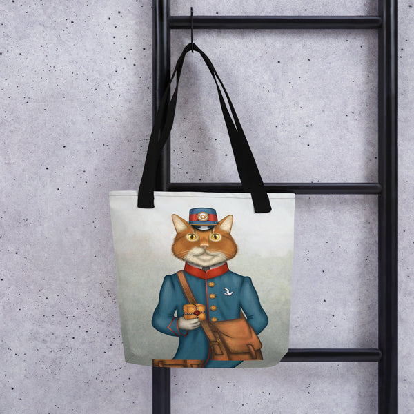 Tote bag "The best things come in small packages" (Cat)