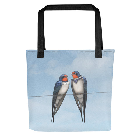 Tote bag "Everybody loves his homeland" (Swallows)