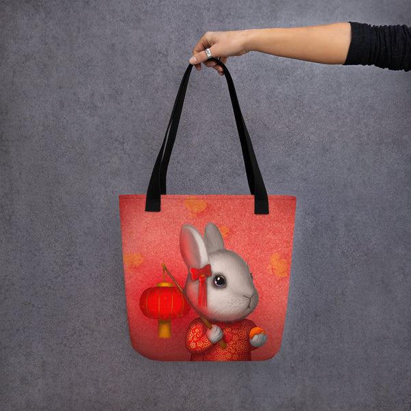 Tote bag "If you light a lamp for somebody else, it will also brighten your own way" (Hare)
