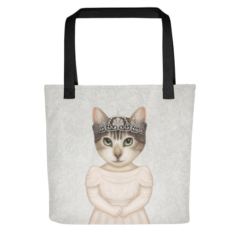 Tote bag "There’s a princess inside all of us" (Cat)