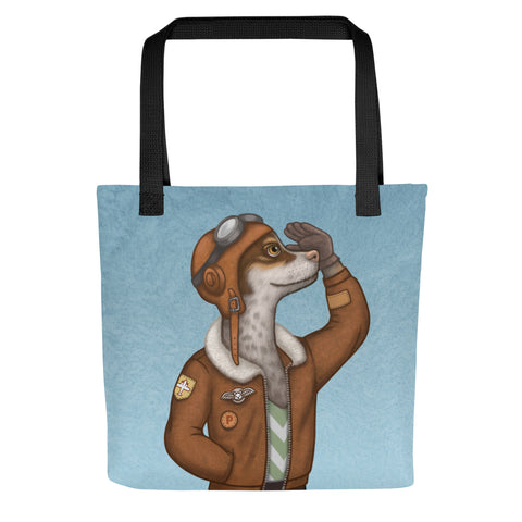 Tote bag "Have courage and the world Is yours" (Dog)