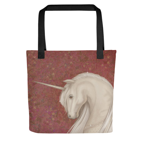 Tote bag "Don’t ask questions about fairy tales" (Unicorn)
