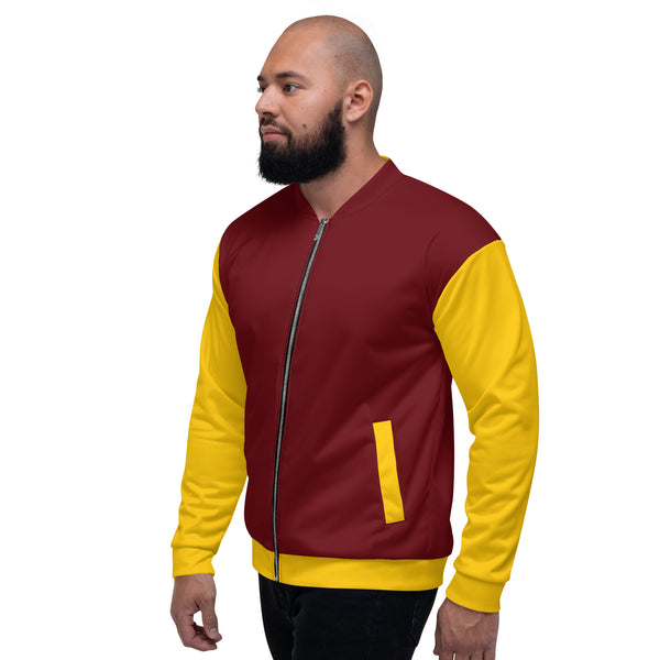 Unisex bomber jakk "Kuumades toonides kass"