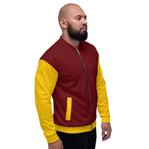 Unisex bomber jakk "Kuumades toonides kass"