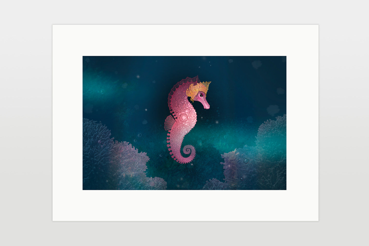 Print "Do not feel lonely, the entire universe is inside you" (Seahorse)
