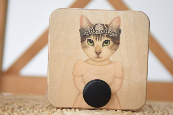 Wall hanger "There’s a princess inside all of us" (Cat)