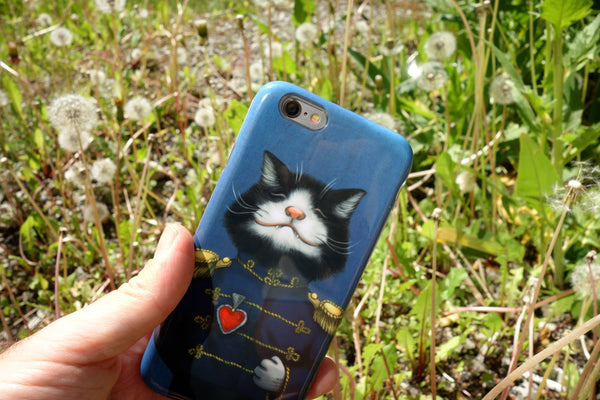 iPhone cover "All's fair in love and war" (Cat)