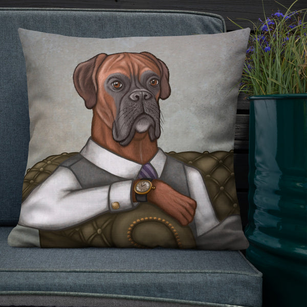 Premium pillow "Good things come to those who wait" (Boxer)