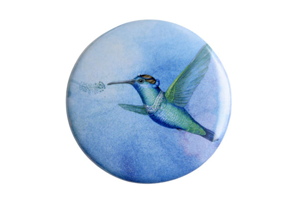 Badge "Small is beautiful" (Hummingbird)