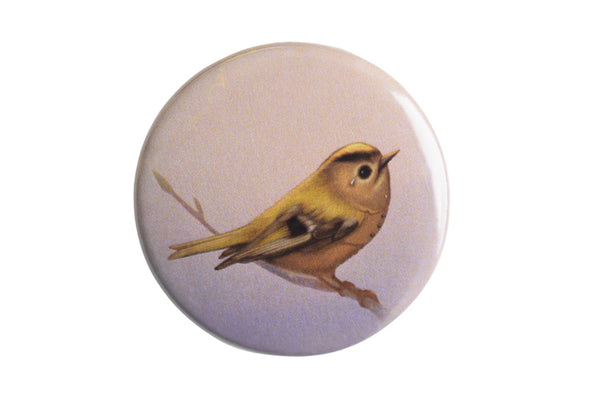 Badge "A small tear relieves a great sorrow" (Goldcrest)